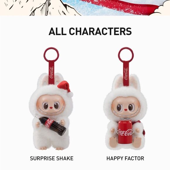 AUTHENTIC LABUBU COCA-COLA SERIES THE MONSTERS Vinyl Blind Box NWT - Picture 7 of 14